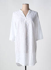 Robe mi-longue blanc BELTY pour femme seconde vue