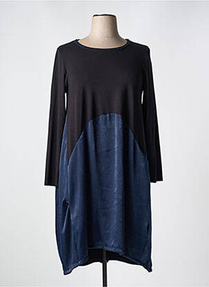 Robe mi-longue noir G!OZE pour femme