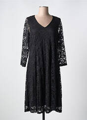 Robe mi-longue noir ZHENZI pour femme seconde vue