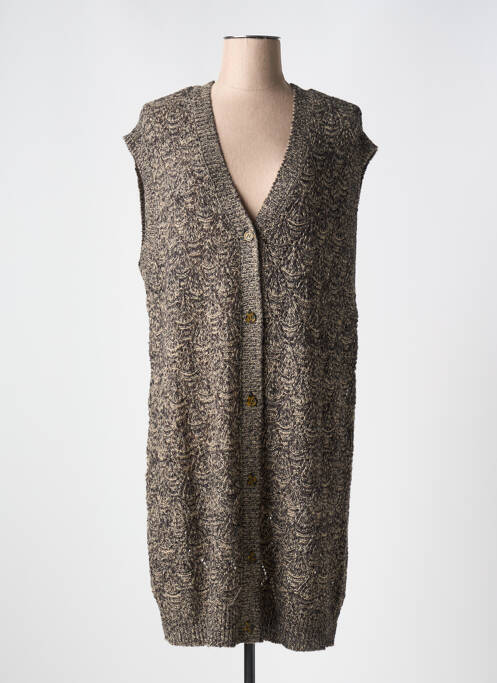 Gilet sans manche noir ZHENZI pour femme