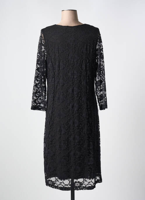 Robe mi-longue noir ZHENZI pour femme