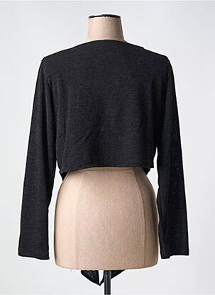 Boléro maille fine noir G!OZE femme