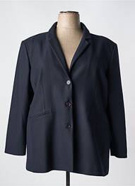 Blazer fausses poches bleu KOKOMARINA femme