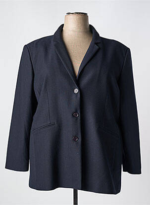 Blazer fausses poches bleu KOKOMARINA femme