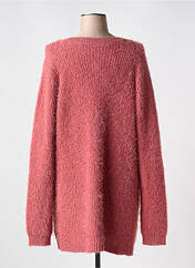 Gilet manches longues rose ZHENZI pour femme seconde vue