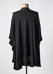Poncho noir ZHENZI pour femme seconde vue