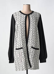 Veste casual noir ZHENZI pour femme seconde vue