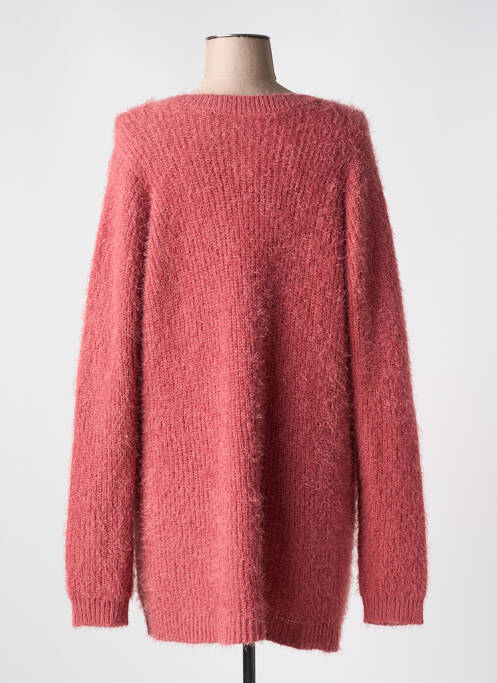 Gilet manches longues rose ZHENZI femme