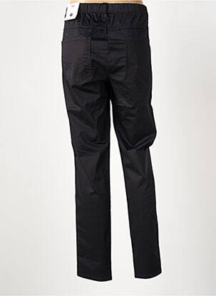 Pantalon slim taille élastique noir ZHENZI femme