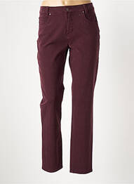 Pantalon slim poches violet LIEBLINGS JEANS femme