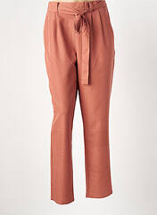 Pantalon droit orange DIANE LAURY pour femme seconde vue