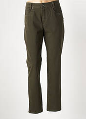 Pantalon droit vert ANNA MONTANA pour femme seconde vue
