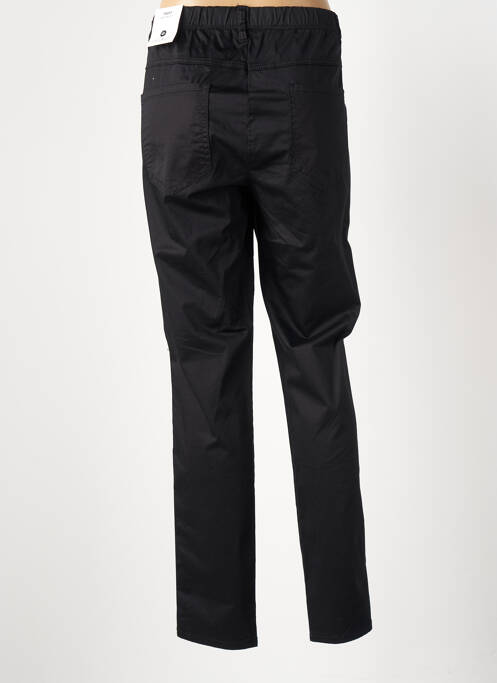 Pantalon slim taille élastique noir ZHENZI femme