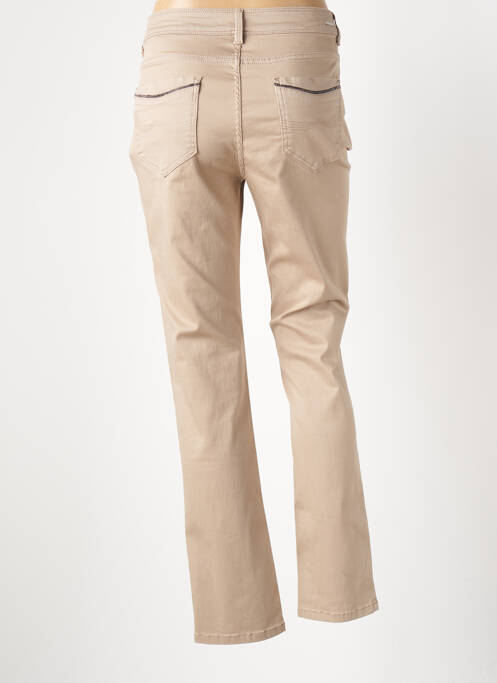 Pantalon slim beige DIANE LAURY pour femme