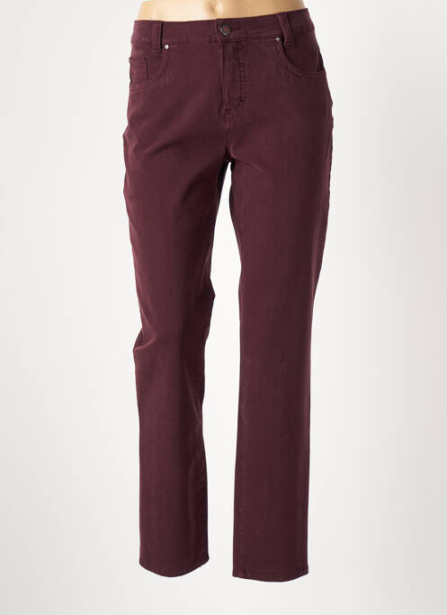Pantalon slim violet LIEBLINGS JEANS pour femme