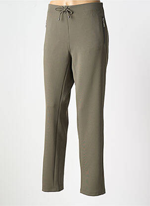 Pantalon slim stretch taille normale vert BARBARA LEBEK femme