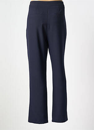 Pantalon chino poches taille haute bleu DIANE LAURY femme