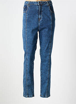 Jeans coupe slim stretch taille normale bleu SPG WOMAN femme