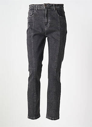 Jeans coupe slim stretch taille normale noir SPG WOMAN femme