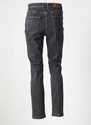 Jeans coupe slim stretch taille normale noir SPG WOMAN femme