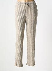 Jogging beige ZHENZI pour femme seconde vue