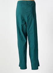 Pantalon droit vert ZHENZI pour femme seconde vue