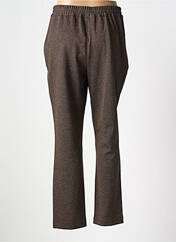 Pantalon slim marron DIANE LAURY pour femme seconde vue