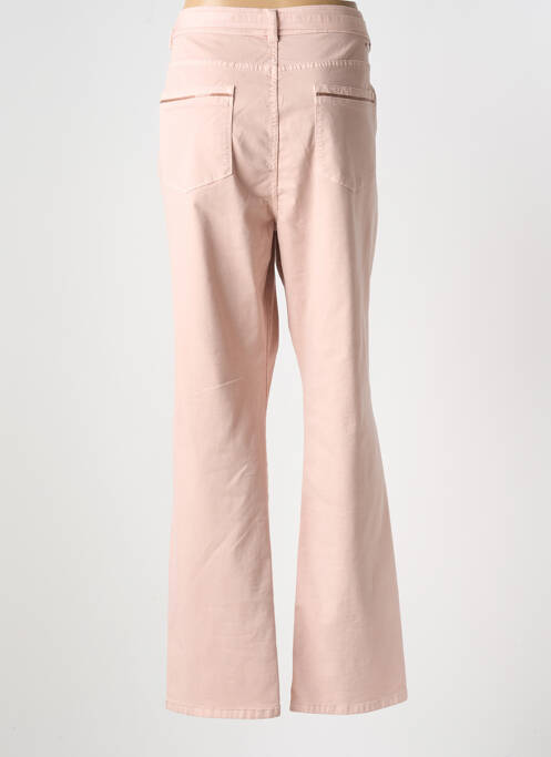 Pantalon droit stretch taille normale rose DIANE LAURY femme