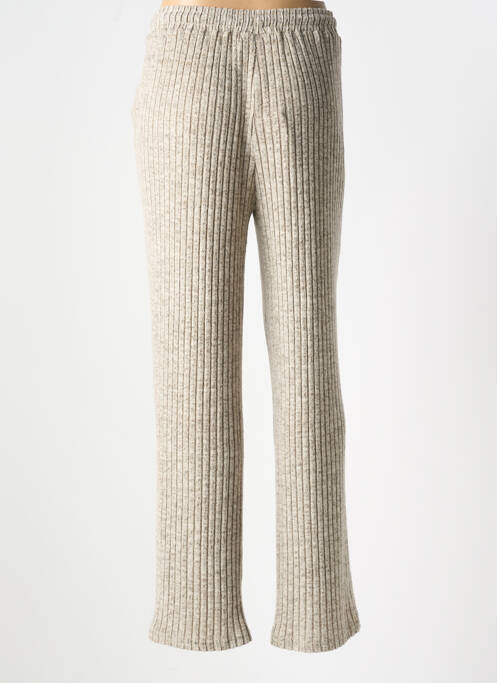 Jogging slim taille normale beige ZHENZI femme