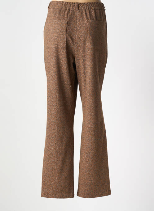 Pantalon droit marron DIANE LAURY pour femme