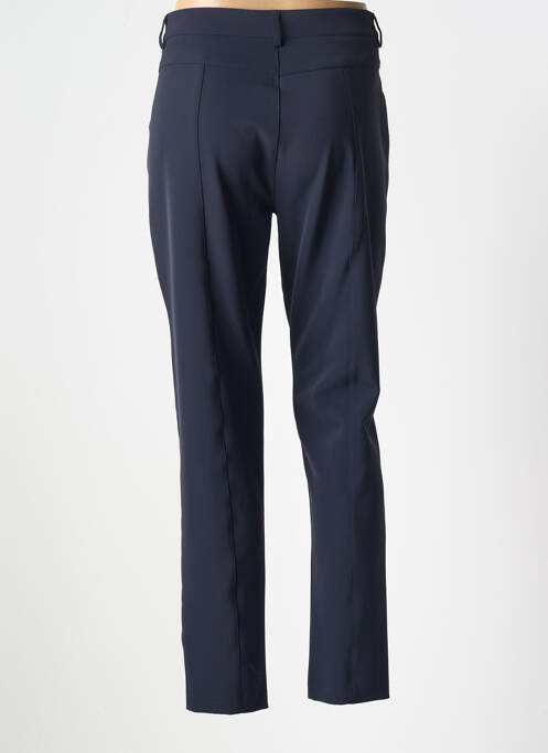 Pantalon slim bleu ANNA MONTANA femme