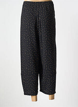 Pantalon 7/8 stretch taille normale noir G!OZE femme