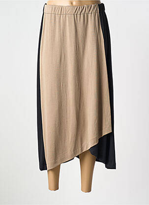 Jupe longue taille normale noir G!OZE femme
