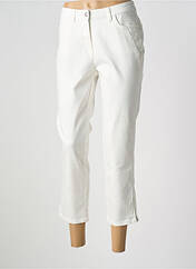 Pantalon 7/8 blanc BARBARA LEBEK pour femme seconde vue