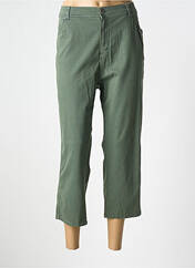 Pantalon 7/8 vert ANNA MONTANA pour femme seconde vue