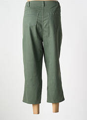 Pantalon 7/8 vert ANNA MONTANA pour femme seconde vue