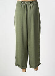 Pantalon 7/8 vert SPG WOMAN pour femme seconde vue
