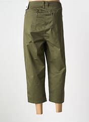 Pantalon 7/8 vert ZHENZI pour femme seconde vue