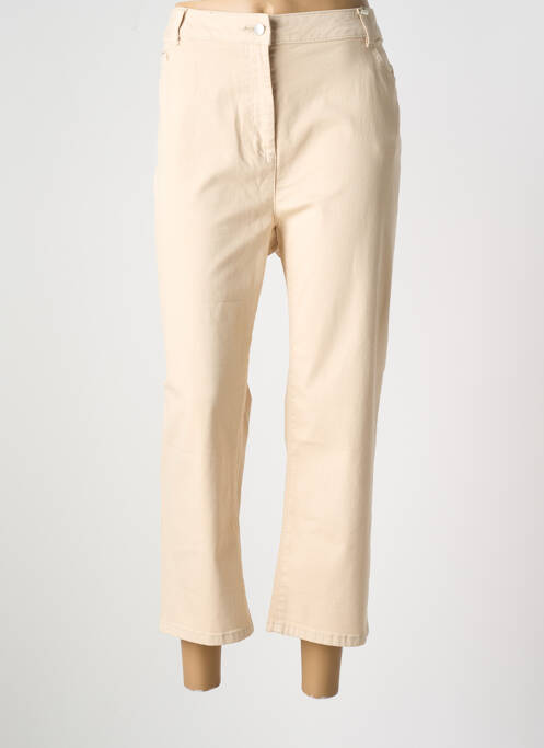 Pantalon 7/8 beige DIANE LAURY pour femme