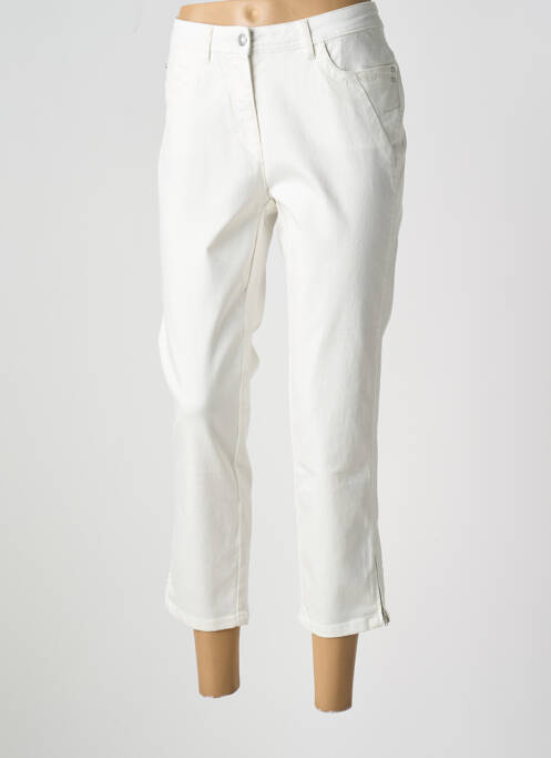 Pantalon 7/8 blanc BARBARA LEBEK pour femme