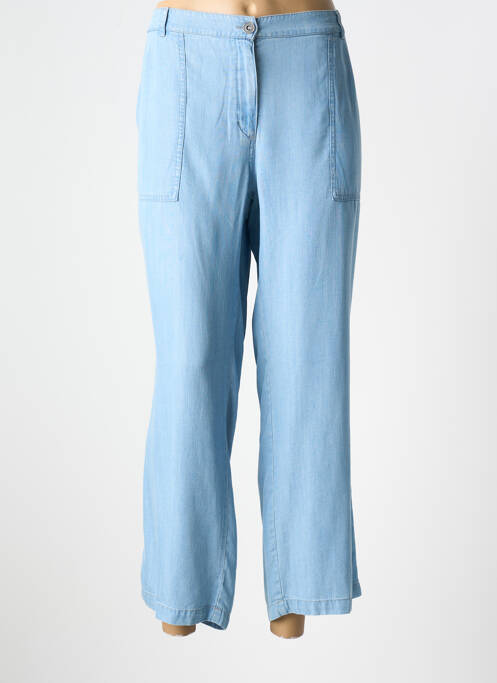 Pantalon 7/8 bleu BARBARA LEBEK pour femme
