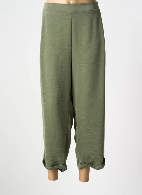 Pantalon 7/8 vert SPG WOMAN pour femme