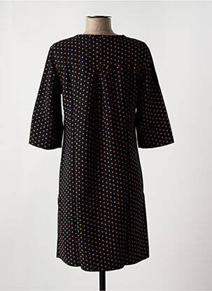 Robe mi-longue manches 3/4 manches 3/4 noir LE BOUDOIR D'EDOUARD femme