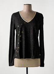 T-shirt noir LE BOUDOIR D'EDOUARD pour femme seconde vue