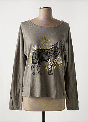 T-shirt vert LE BOUDOIR D'EDOUARD pour femme