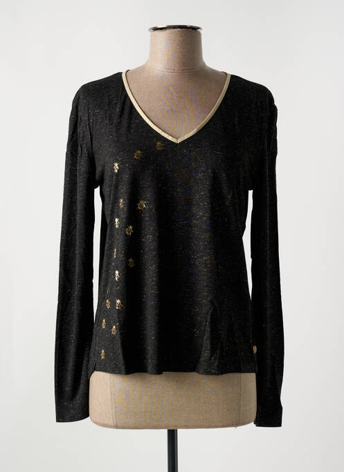 T-shirt noir LE BOUDOIR D'EDOUARD pour femme