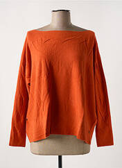 Pull orange LE BOUDOIR D'EDOUARD pour femme seconde vue