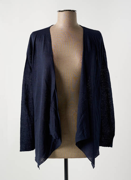 Gilet manches longues bleu LE BOUDOIR D'EDOUARD pour femme