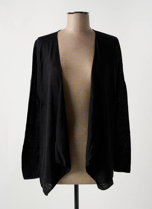 Gilet manches longues noir LE BOUDOIR D'EDOUARD pour femme