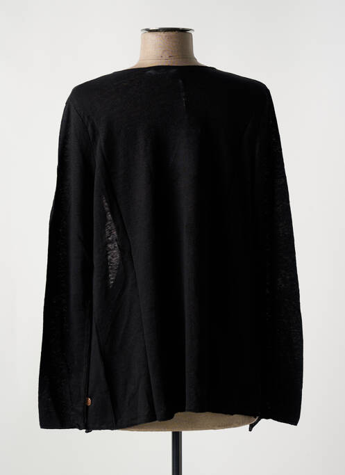 Gilet manches longues noir LE BOUDOIR D'EDOUARD pour femme